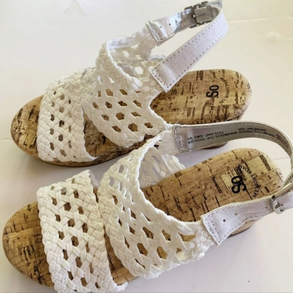 SO Adriene Chunky Wedge Sandals